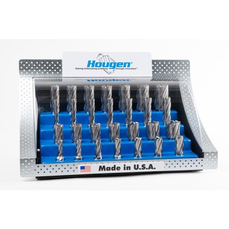 HOUGEN Display Case with 12,000-Series Annular Cutters 12900